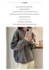 Women's Heavyweight Wool Round Neck Sweater, Autumn/Winter Korean Style, Twisted Cable Knit, Long Sleeve, Warm Cashmere Base Layer