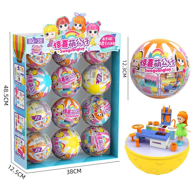 Hanging Board Fashion Toys Play House Jewelry Cosmetic Set Girl Bag Chain Store Toy Mix