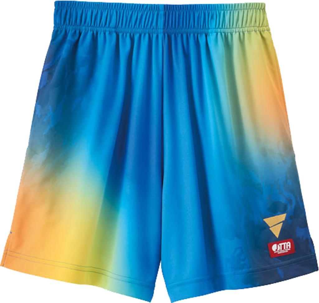 VICTAS Table Tennis Game Shorts Sublimation JTTA Suitable for Official Sizes Size 522601 V-GP603, Unisex, Sweat-wicking, Print, Approved, Matches,