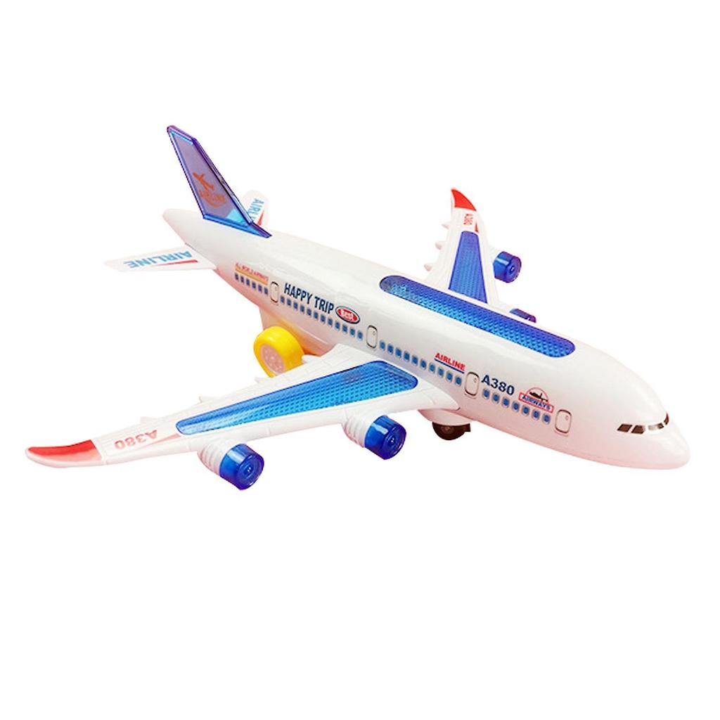 Electric Plane Toy and Sounds Educational Toys for Children Girls Boys