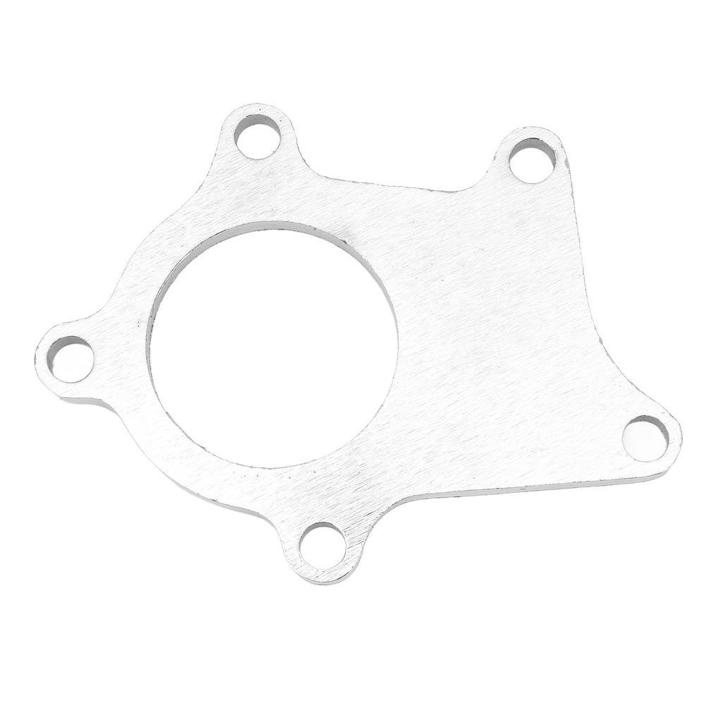 Turbocharger Exhaust Plate 5 Bolts Weldable T‑304 Mild Steel Downpipe