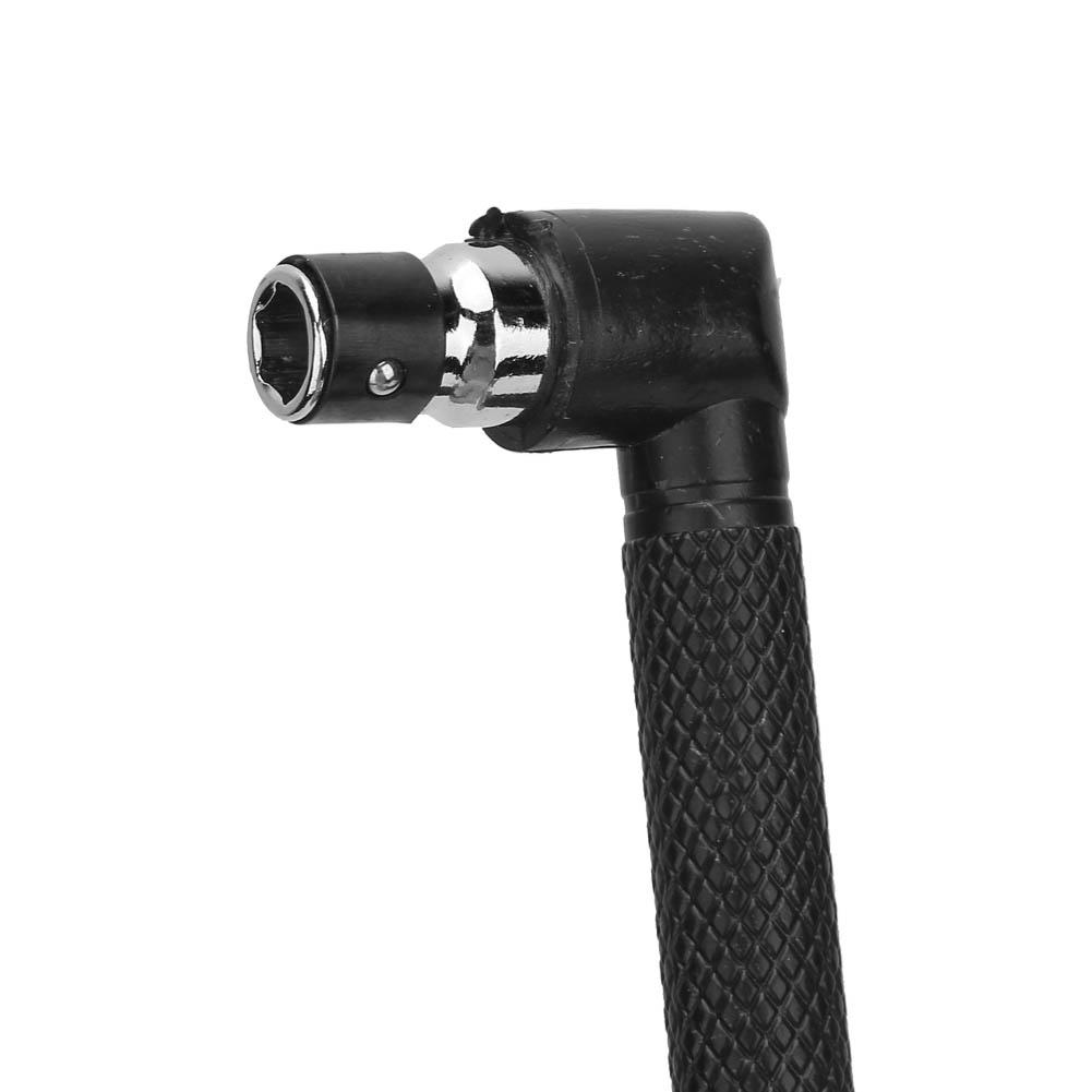 1 4 Mini Double Head L Type Galvanized Steel Screwdriver Bit Socket Wrench Tool