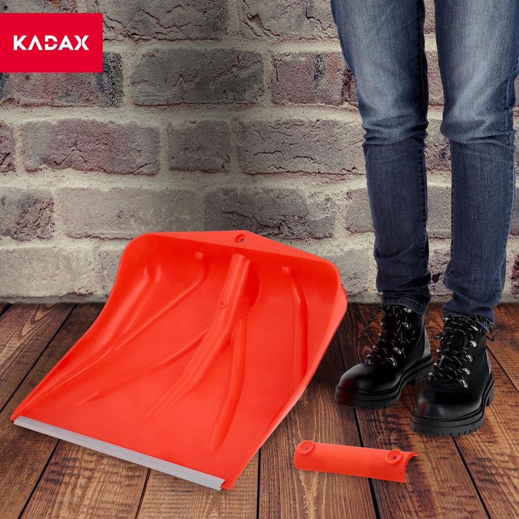 KADAX 3x Łopata szufla Do Śniegu Zgarniacz Budowlana Bez Trzonka mocna