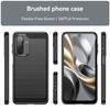 WANLONFENG LS Series For Samsung Galaxy A17 Case with Screen Film,Large Lens Hole Brushed Texture TPU Phone Cover