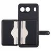 For OnePlus Nord 4 Phone Case Adhesive Card Bag Color Matching with Kickstand