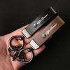 2026 Hot Alfa Romeo Leather Car Key Chain Luxury Hanging Pendant Keychain Ring For Alfa Romeo Sportiva Giulia Giulietta 159 156 