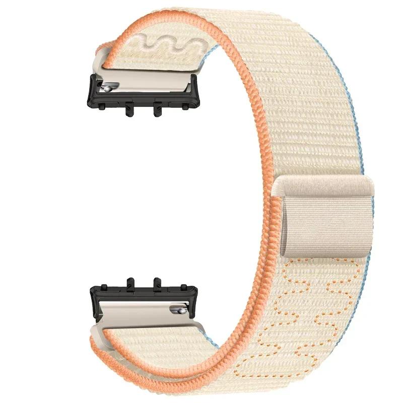 Nylon Loop Strap for Samsung Galaxy Fit 3 Adjustable Elastic Bracelet Watchband for iWatch Samsung Galaxy Fit3 Band Accessories