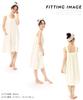 Bathrobe Bath Wrap Cotton Towel Fabric Dress with Pocket Room [Nishiki] Women's 100% (Ivory/ML/72334)