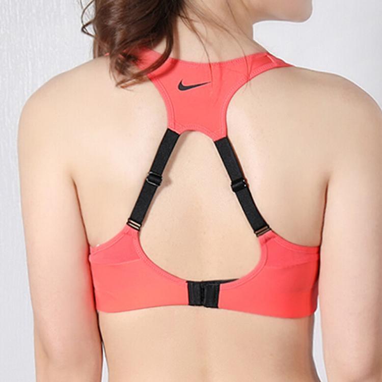Nike Sportovní podprsenka s vysokou podporou Dámské spodní prádlo Žhavě červená AJ0844-850
