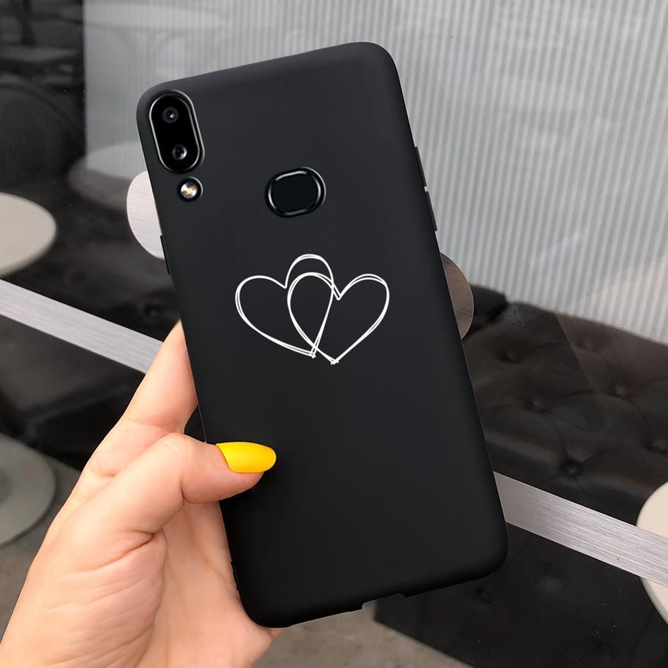 For Phone Case Samsung Galaxy A10s A107 SM-A107F Case Fashion Candy Color Flower Soft Cover For Samsung A10s A 10 S A10 2019 Bag