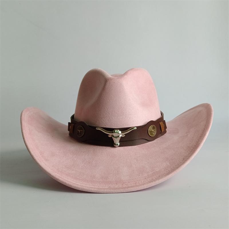 

Army Green Suede Cowhead Cowboy Hat New Large Size Cowboy Hat Suede Material Water Drop Top Men s and Women s Knight Hat 58-60cm