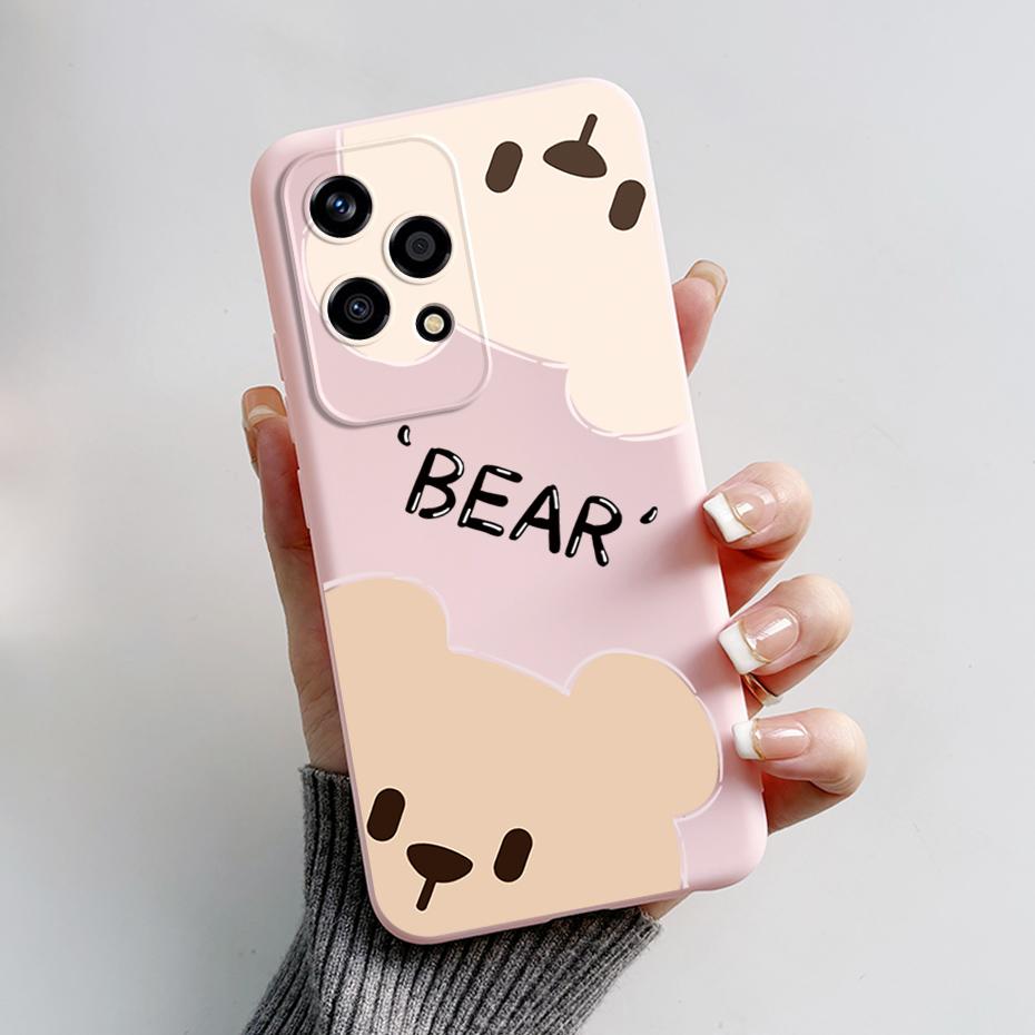 For Honor 200 Lite Case Stylish Painted Silicone TPU Phone Back Cover for Honor 200 Lite 5G Soft Case Honor200Lite 200Lite Funda