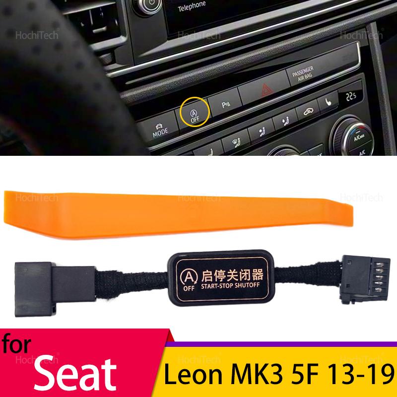 For Seat Leon MK3 5F 2013- Start Stop Engine System Off Eliminator Device Control Sensor Plug Stop Canceller 2016 2017 2018