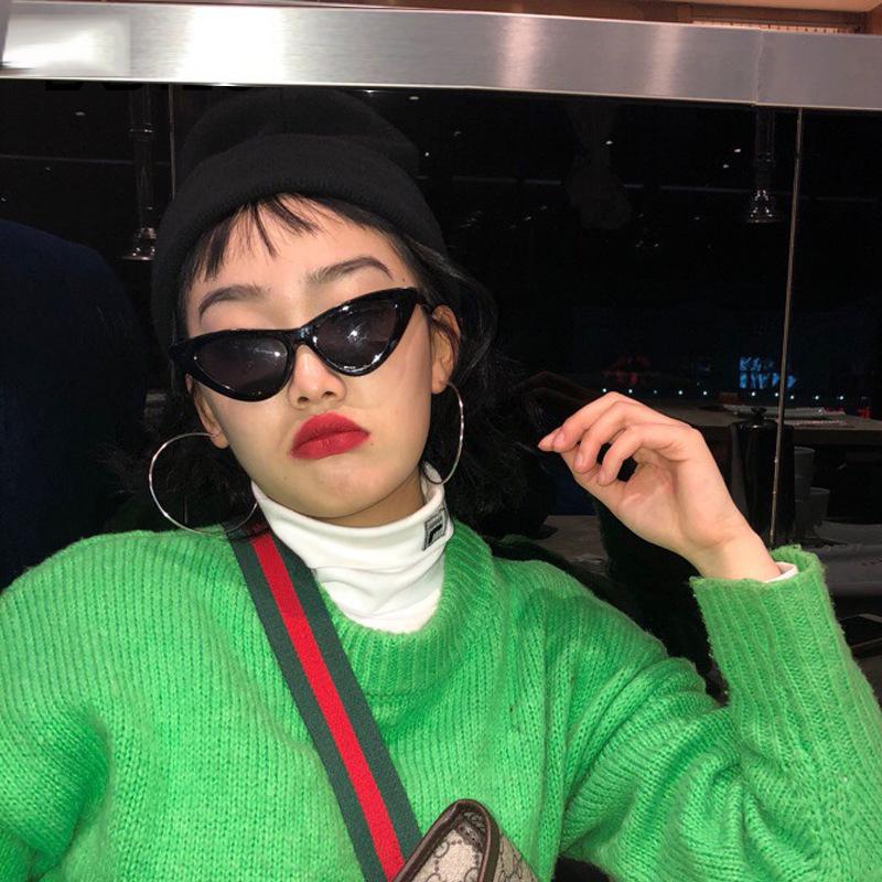 Vintage Cat eye Sunglasses Women Sexy Retro Small Cat Eye Sun Glasses Brand Designer Colorful Eyewear For Female