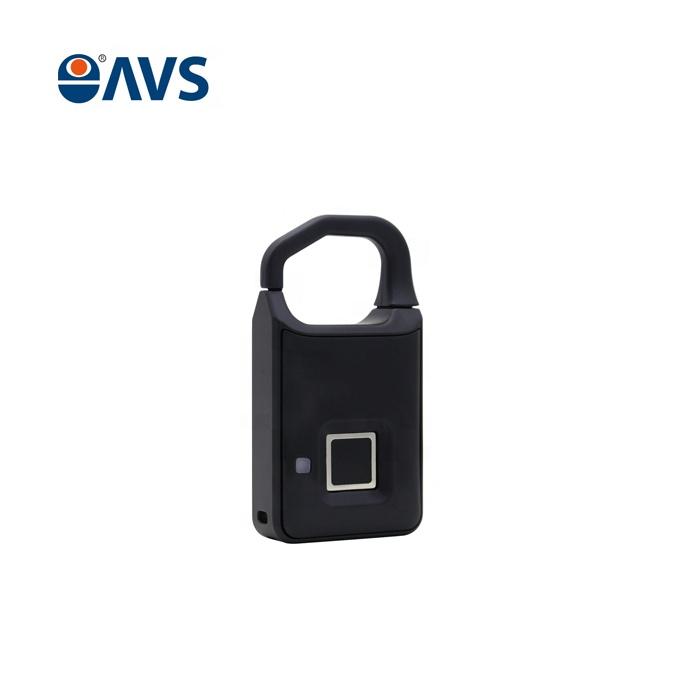 Portable Mini Smart Fingerprint Padlock for Universal Uses Fingerprint Lock in Black Color for Luggage Bag Fingerprint&Fingerprint Padlock