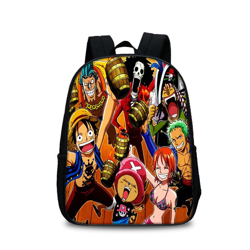One Piece Backpack For Kids With Nylon Material And Adjustable Straps For School And Daily Use