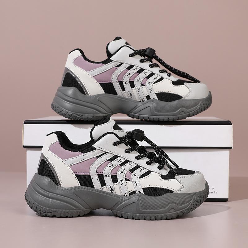 

Женские кроссовки-папы 2025 осень новые сетчатые дышащие мальчиковые кроссовки на платформе повседневные кроссовки для детей среднего и старшего возраста студенческие спортивные кроссовки 41