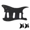 Guitar Pickguard Scratch Plate 11 Holes Left Handed Electric Guitar Pickguard for Practice and Perfo