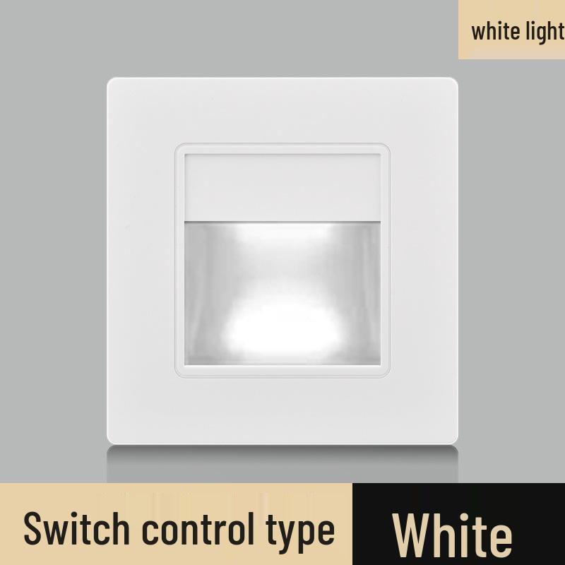 

Type 86 Wall-Mounted LED Sensor Floor Lamp for Corridor and Hallway White