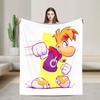 Атака Летающего Кулака Плед Rayman Уютный для Дивана Дома Модный Плед Зимний для Путешествий Фланелевое Покрывало
