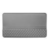 Sturdy Ergonomic Computer Keyboard Stand Memory Foam Non-slip Keyboard Holder Tilted Breathable Keyboard Riser for Easy Typing