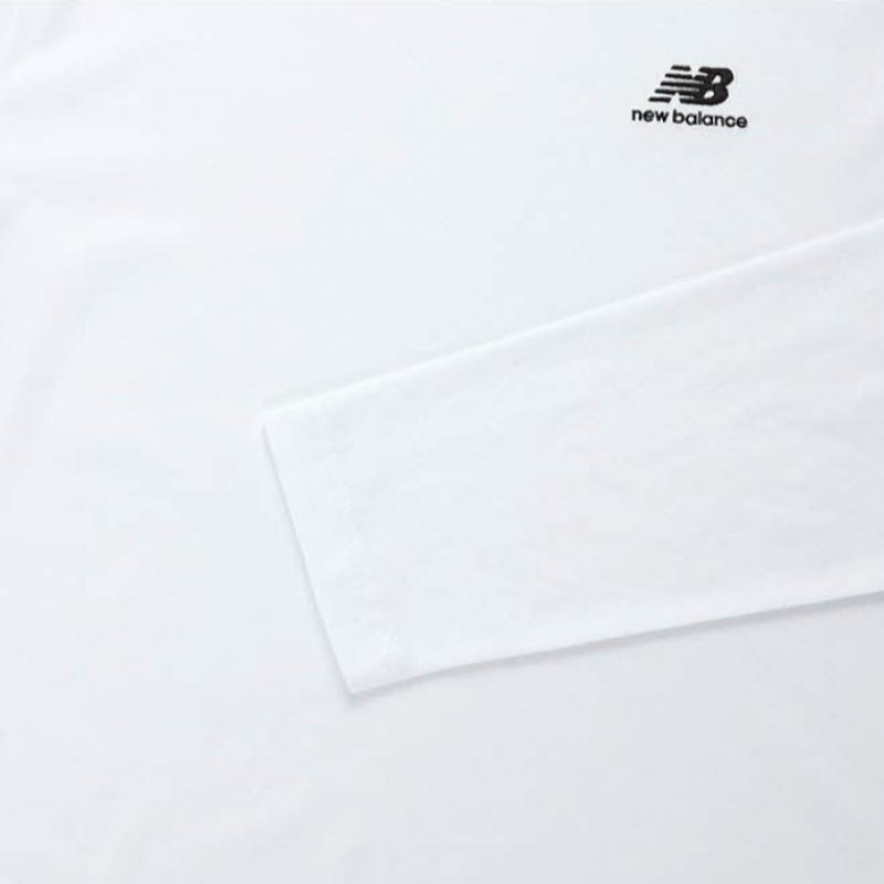New Balance M Long Sleeve Tee Kqj Nbndd31013 10 Uni ESSential SMall Logo Long Sleeve Tee  S