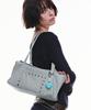 Pasion Flat Stud Shoulder Bag_Blue