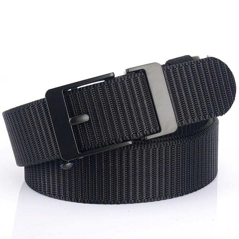 Unisex Belt Versatile And Slimming With Metal Buckle Belt Paired With Jeans