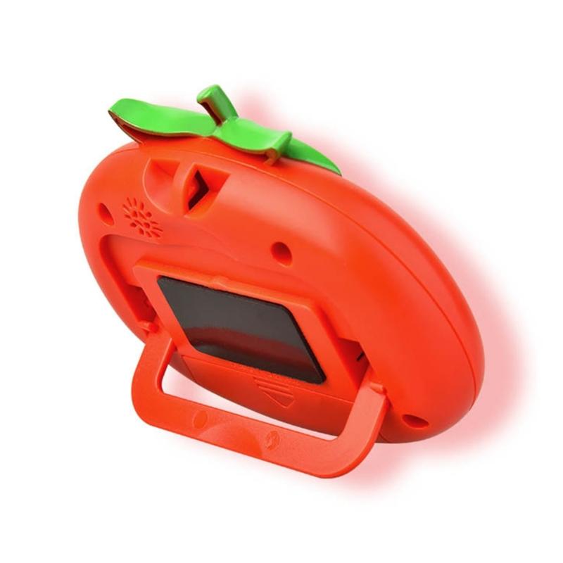Digital Kitchen Timer with Magnetic Attachment Large Display Timer Tomato Shaped Timer for Cooking Exercise and Study