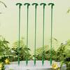 10/30 Pack 17/27/37/48cm Flower Stand Garden Single Stem Support Stake Flower Stakes for Tomatoes Orchid Lily Peony Rose Flower