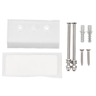 Skateboard Hanger Acrylic Stainless Steel Space Saving Skateboard Display Wall Mount for Living