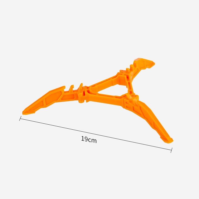 Outdoor folding gas cylinder support, portable gas cylinder holder, universal tripod stabilization bracket, camping accessories оранжевый