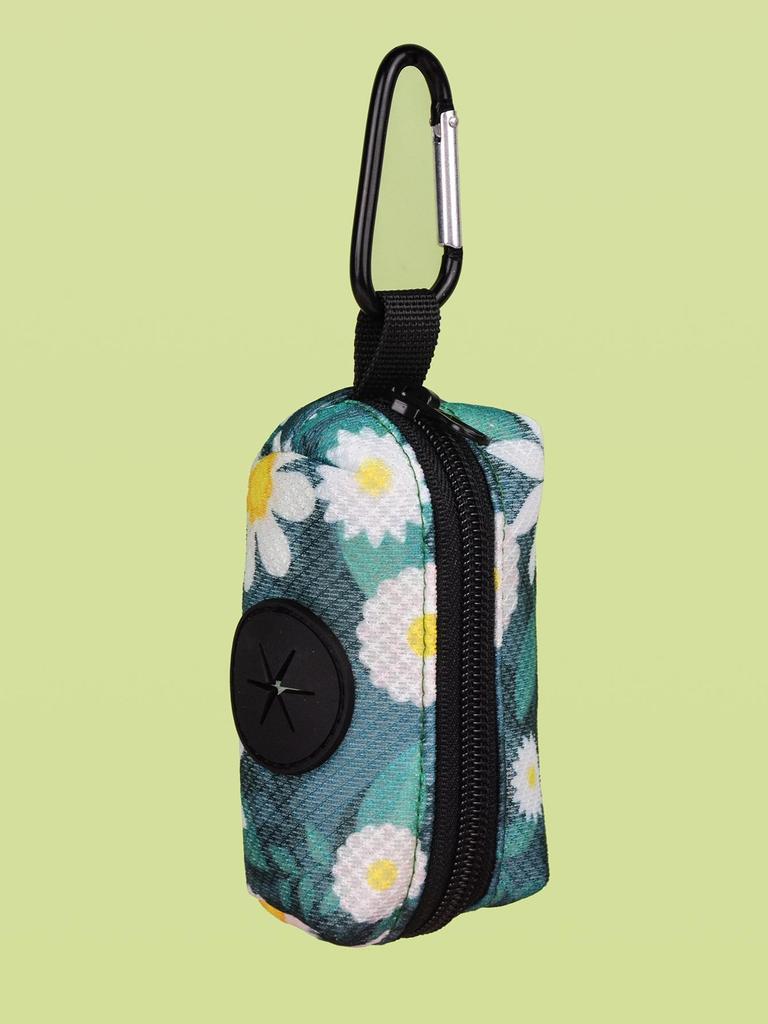 Pet Outing Poop Bag Dispenser with Fashion Print