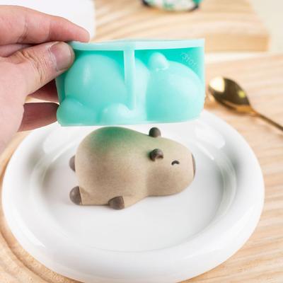 Nuovo 2025 Carino 3D Delfino d'Acqua Stampo Gelatina al Latte Silicone Kawaii Delfino d'Acqua Casa Fai da Te Cottura Decorazione Torta Strumenti Accessori