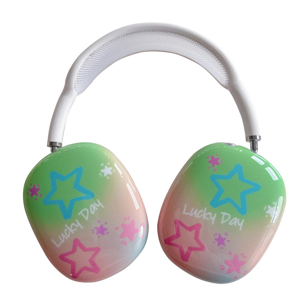 1 Pair For AirPods Max IMD Headset Earmuff Shell Headphone TPU Earpad Cover