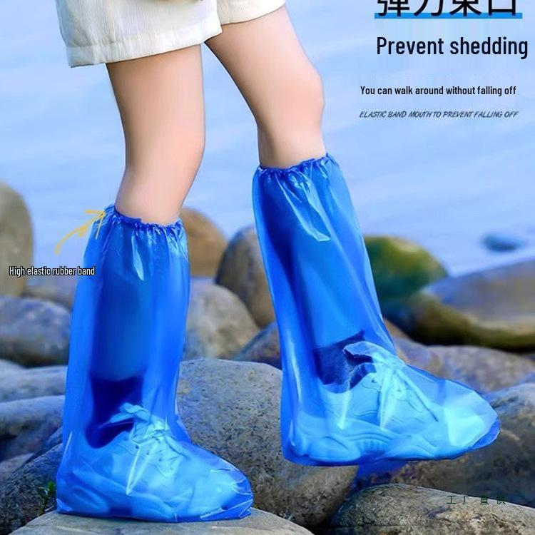 Waterproof Non-Slip Transparent Disposable Rain Boot Covers