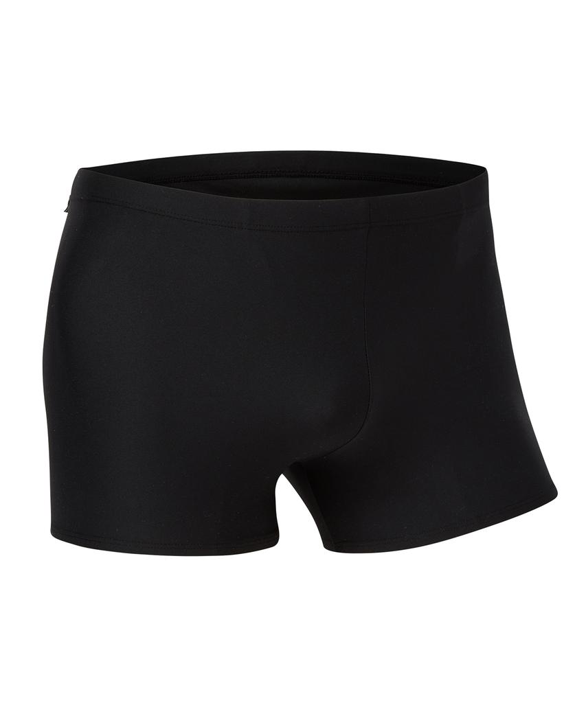 Laelliseupocheu [Osmq709 Blk] Solid Square Men'S Swimsuit Black