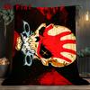 Coperta di Flanella con Fantasia Piatta 2D Colorata Five Finger Death Alta Qualità Calore e Comfort per Tutte le Stagioni Perfetta per Regali di Natale.