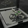 Niche Design Green Snake High-End Ring Female Cold Wind French Personality Opening Dark Wind Fashion
