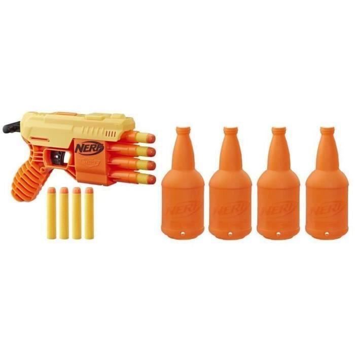 Nerf Alpha Strike Fang QS-4 Blaster - Nerf - For Kids Ages 8 and Up - 13-Piece Pack