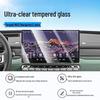 Mengshi M817 Tempered Glass Screen Protector: HD Explosion-Proof Car Navigation Interior Modification Accessory