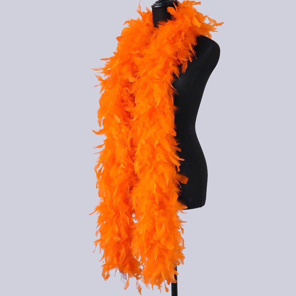 2M Turkey Marabou Feathers Boa 90g Colored Plumas Dress Shawl DIY Craft Wedding Scarf Decor Sewing Costume Party Cosplay Dress