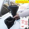 PE Colored Motorcycle Fuel Funnel with Filter - No Odor, Essential for Self-Driving Tours