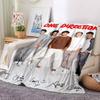 1PC One Direction Blanket Lightweight Flannel Throw Blanket for Sofa, Bed, Travel, Camping, Livingroom, Office, Couch