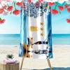Giant Beach Towel Argentina Messi World Cup Champion Print, Quick Dry, Ultra Soft, for Soccer Fan Beach Gift