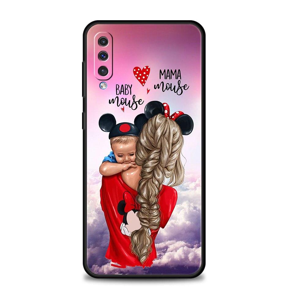 Bag Mobilephone Woman Fashion Girl Super Mom Baby For Samsung A40 A50 A20s Note 20 Ultra 10 A10s A30 A70 A20e A10 Phone Coque