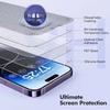 4Pcs Tempered Glass For iPhone Air 14 13 12 11 15 16 17 Pro Max Screen Protector For iPhone 7 8 X XS XR Protective Glass Film