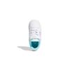 Adidas Originals Forum Iridescent Velcro Thick Sole Comfortable Versatile Casual Low Top Skate Shoes Baby Sneaker White Blue GZ8847