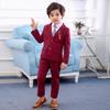 2025 Boys' Multicolor Formal Suit Set - Student, Host & Performer Attire