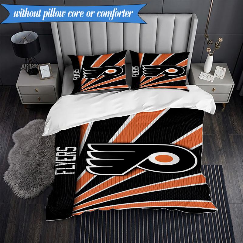 3PCS Flyers Team Logo Art Bedding Set,Including 1pc Duvet Cover And 2pcs Pillowcases Perfect for Bedroom, Dormitory, Fan Christmas gift
